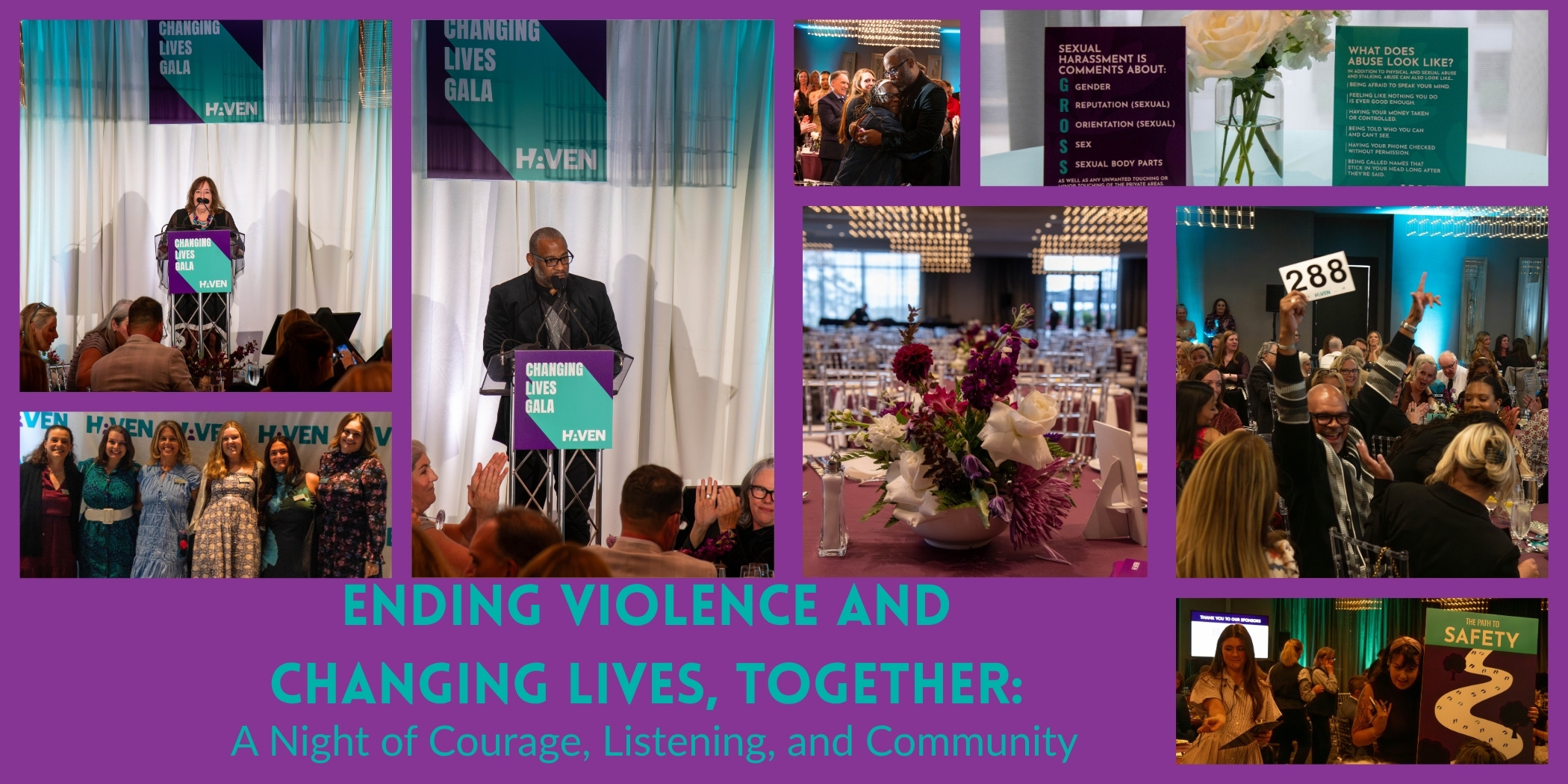 Ending Violence and Changing Lives, Together: A Night of Courage, Listening, and Community