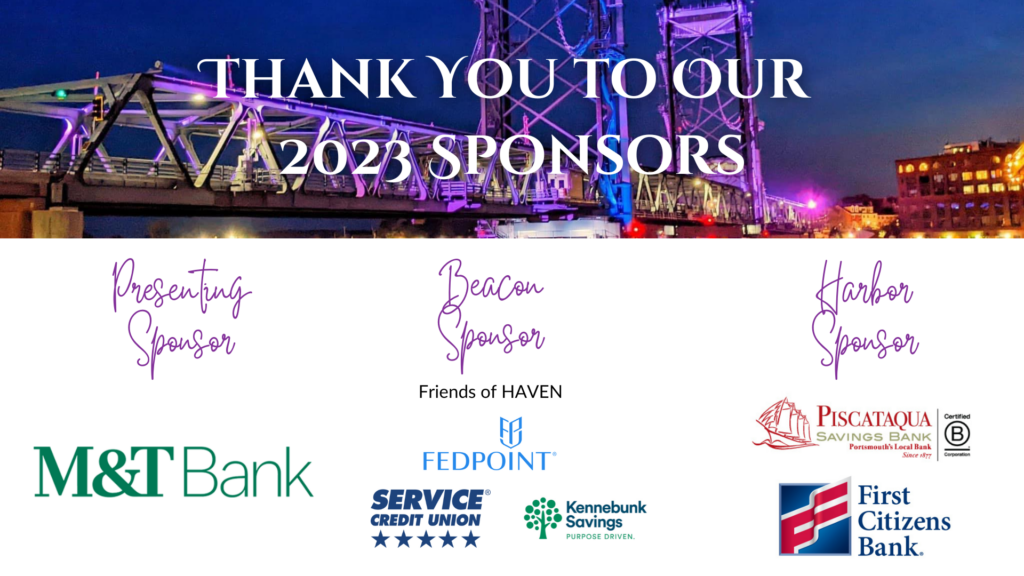 Thank You To Our 2023 Sponsors For Changing lives